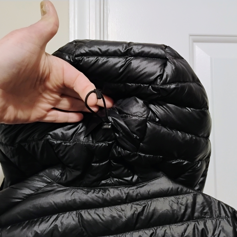 Black Diamond Quilted Black Puffer Jacket - Picture 11 of 13